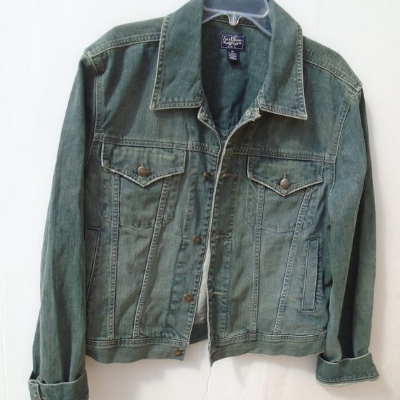 Earl Jeans Jackets & Blazers - Earl Jeans Women's Truckers Jeans Jacket Size XL Blue